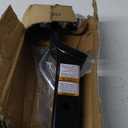 METOWARE Trailer Hitch Ball Mount with 2 in Ball & Hitch Pin, Solid Steel Trailer Hitch Ball Fits 2 Inch Receiver, 6000lbs Capacity Ball Hitch, 2-Inch Drop, Black