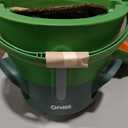 Omlet Insulated Chicken Waterer, 1.5 Gallon | Stay-Clean Automatic Water Dispenser for Chickens | BPA-Free | Anti-Roost Domed Lid | Includes 3 Cups & Nipples | Eglu Green