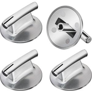 74010839 Cooktop Burner Knob for Whirlpool Jenn-Air JED8430BDB18 JED8430BDB JED8430BDF JED8430BDS JED8430BDF18 JED8430BDS18 Replaces WP74010839 7737P372-60