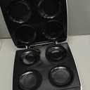 Imusa USA GAU-80300 4 Slot Electric Arepa Maker with Nonstick Surface (1,200-Watts), White