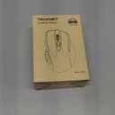 TECKNET Wireless Mouse, 2.4G Ergonomic Optical Mouse, Computer Mouse for Laptop, PC, Computer, Chromebook, Notebook, 6 Buttons, 24 Months Battery Life, 2600 DPI, 5 Adjustment Levels - Black