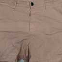 Amazon Essentials Men's Slim-Fit 5" Flat-Front Comfort Stretch Chino Shorts, Light Tan, 32