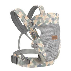 3-in-1 Baby Carrier Newborn to Toddler - Ergonomic(7.5-45lbs),Cozy Baby CarrierEnhanced Lumbar SupportEasily AdjustableLightweight & Breathable Child Carrier(Camouflage)
