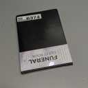 Legend Planner Funeral Guest Book for Memorial Service  Hard Cover Celebration of Life Guest Book  Memorial Book for Funeral Signing  600 Guest Entries, Hardcover, 10" x 7" (Black)