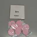 Jetec 12 Pieces Compact Mirrors Bulk Gifts Mini Vintage Pocket Mirrors for Purse Small Portable Folding Round Makeup Stuffs for Travel Daily Use Party Favors Women (Pink)