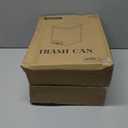 Small Bathroom Trash Can with Lid and 3 Rolls Trash Bags, Step Pedal Wastebasket Plastic Garbage Can with Pop-Up Lid 2.6 Gallon Bin for Kitchen, Bedroom, Office, Dorm, Laundry, Toilet, Rv,Dark Grey