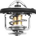 Car Thermostat, OEM#19301-PAA-306 Vehicle Engine Termostat, High Performance Automotive Engine Coolant Thermostats Replacement Accessories, Compatible with Civic CRV CRZ