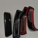 RAZPOY Carbon Fiber Inner Door Handle Cover Trim Compatible with Chevy Silverado & GMC-Sierra Accessories 2007-2013