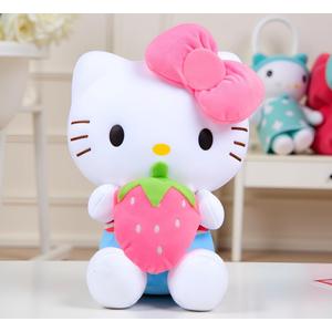Kitty Plush Toy 17.5″ (45 cm) – Kawaii Cat Stuffed Animal, Soft Plush Doll, for Kids, Teens, Collectors & Room Decor