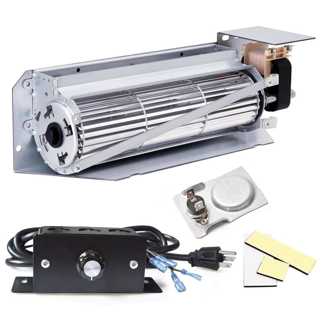 Criditpid FBK-250 Fireplace Blower Kit for Lennox, Superior, Astria, Rotom HB-RB250, 80L86 FBK250 Fireplace Blower Fan Kit for Superior DRT2035 BCI-42 BC-36 DR-500CMN, Lennox MPD3530CNM LMDV3530CNM.