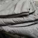 Bedsure Queen Sheet Set, Rayon Derived from Bamboo, Cooling Sheets, Deep Pocket Up to 16", PureWoven, Breathable & Soft, Hotel Luxury Silky Bedding for Hot Sleepers, Silver Grey