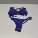 LIZENS Bikini Set for Women Tie Side Triangle String Sexy Swimsuit Womens Black Bikini Bathing Suit Tow Piece Bikinis Sets Small