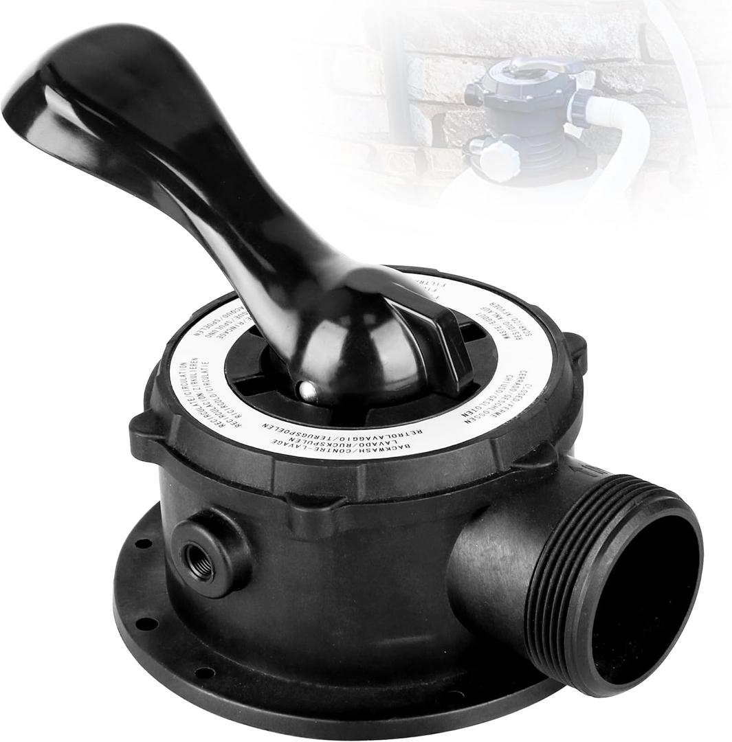 SX1500 Krystal Clear Sand Filter Pump Cover Assembly for Intex Krystal Clear Sand, Key Cover and Handle Assembly Compatible with INTEX SX1500 Krystal Clear Sand Filter Pump