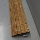 LazBlinds No Drill Cordless Bamboo Roman Shades, 23.5" W × 72" H, Brown