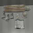 Boho Wood Curtain Rods for Windows 66 to 120 inch,1" Adjustable Heavy Duty Window Curtain Rod with Imitation Wood Grain Finials,Rustic Decorative Drapery Rods Set,Size:36-120'',Weathered Wood