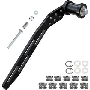 Universal Mini Bike Chain Tensioner Adjuster Bracket Compatible with Predator 212cc 79cc 224cc 196cc GX160 Engine Coleman CT200U CT200U-EX BT200X CT100U Baja DB30 Mega Moto 80cc Minibike Parts (Black)