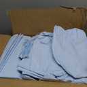 Avalon 703 Disposable Pillowcases, Blue, 21 Wide x 30 Long (Pack of 100)  Single-Use Pillowcases  Tissue with Poly Back To Help Prevent Leak-Through  Pebble Embossed  Medical Supplies