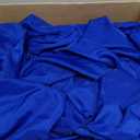 MEETSKY Royal Blue Backdrop Curtains for Parties Blue Curtains Photography Backdrop Drapes for Wedding Birthday Party Baby Showers Rod Pocket Home Sliding Door Decoration, 5ft x 8ft, 2 Panels