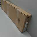 36" Kerf Slide-in Double Bulb Seal Weatherstrip Door Bottom  Durable Seal for Energy Efficiency & Draft Protection (Brown)