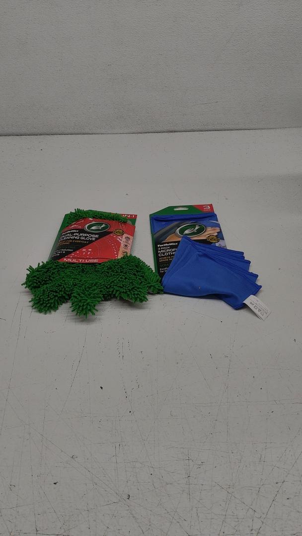 Microfiber Glass Towel 3 Pack Dual Purpose Cleaning Glove