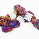 Recycled Banana Silk Yarn - 300g Pack of 3 | Hand-Spun Natural Fiber Skein for Knitting, Crochet, Weaving & Craft Projects - Soft Art Yarn Made from Viscose Banana Fibers - Single Skein