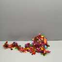 6PCS 39.36 Feet Christmas Tinsel Garland Collapsible Colorful Sequin Garland Xmas Tree Tinsel Hanging for Christmas Party Indoor and Outdoor Apartment Party Decorations