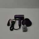 Hair Dryer with Diffuser, CONFU Ionic Blow Dryer 1600W, Portable Lightweight Fast Drying Negative Ion Hairdryer, 3 Heat Settings with Diffuser and Concentrator Nozzle for Home & Travel (Purple)