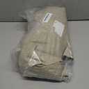 Hiasan Round Linen Tablecloth 120 Inch - Wrinkle and Stain Resistant Washable Polyester Fabric Table Cloth for Dining Room Kitchen Party, Beige