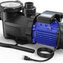 AQUASTRONG In/Above Ground Pool Pump, High Flow (Single Speed, 1.5HP, 8100 GPH, 115V)