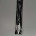 4Pack Spring Tension Curtain Rods 18 to 36 Inch,Black Small Tension Rod,Spring Curtain Rod No Drilling,Adjustable Short Curtain Rods for Window,Kitchen,Closet,Doorway