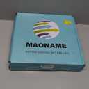 MAONAME Round 13" Gold Charger Plates, Set of 6, Reef Plate Chargers for Dinner Plates, Plastic Table Chargers for Wedding, Thanksgiving, Christmas