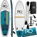Roc Inflatable Stand Up Paddle Board 10' 6" with Premium SUP Paddle Board Accessories, Wide Stable Design, Non-Slip Comfort Deck for Youth & Adults