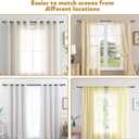 MERJULAN Black Curtain Rods for Windows 120 to 170 - Heavy Duty Drapery Rods with Adjustable Rods and Ball Finials - Ideal Room Divider and Outdoor Rod,32"-168"