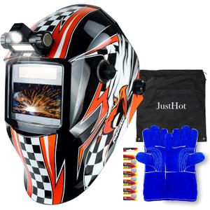 Welding Helmet Auto Darkening Welding Hood True Color Solar Powered Welding Mask 1/1/1/1 Optical Clarity Weld Helmet Wide Shade 5-9/9-13 with 4 Arc Sensor Welding Helmets for Men (JH-BJ02) Welding Helmet Auto Darkening Welding Hood True Color Solar Powered Welding Mask 1/1/1/1 Optical Clarity Weld Helmet Wide Shade 5-9/9-13 with 4 Arc Sensor Welding Helmets for Men (JH-BJ02)