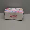 iPlay, iLearn Bouncy Pals Hopping Unicorn Horse, Toddler Girl Inflatable Bouncing Animal Hopper Toy, Outdoor Indoor Plush Ride on Bouncer, Baby Birthday Gift 18 Month 2 3 4 Year Old Kid - Unicorn