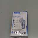 BEAUTURAL Fabric Shaver and Lint Remover, Sweater Defuzzer with 2-Speeds, 2 Replaceable Stainless Steel Blades, Battery Operated, Remove Clothes Fuzz, Lint Balls, Pills, Bobbles Gray