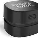 Pete & Pedro The Stubble Buddy - Portable Beard & Facial Hair Cleanup Trimming & Manscaping Handheld Mini Vacuum | Cordless USB Rechargeable Hair Clippings Cleaner | As Seen on Shark Tank