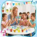 48-Pack Slow Squishy Toys Soft Stress Relief Fidgets Toys for Kids 4-12, with 48 Encouragement & Gratitude Cards, Birthday Party Favors Goodie Bags Stuffers Classroom Prizes (Animal, 48)