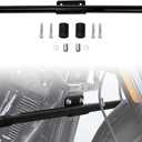 WOWTK Highway Peg Crash Bar Engine Guard for Harley Softail Low Rider S FXLRS, Low Rider ST FXLRST 2022-2023, Black
