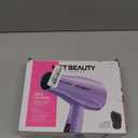 1875 Ceramic Hair Dryer, Powerful Fast Drying, Multi-Setting with Comb Attachment, Additional Detangler Included, Slide Bar Switch, Compact for Home & Travel (Purple)