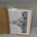 upsimples 18x24 Picture Frame, Display Pictures 16x20 with Mat or 18 x 24 Without, Wall Hanging Poster Frames, Natural, 1 Pack