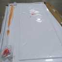 DreamLine 32 in. D x 32 in. W x 76 3/4 in. H Center Drain Acrylic Shower Base and QWALL-5 Backwall Kit In White, DL-6195C-01