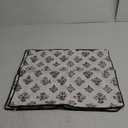 CPC 100% Cotton Throw Pillow Covers 20x20 Inch, Set of 2 Green Block Print Pattern Couch Pillow, Cute Boho Decorative Pillows for Living Room, Bedroom with Hidden Zipper- Fall Green