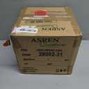 Aspen Creative 28002-31, 7-3/4" White Acrylic Replacement Lamp Post Globe with 3-3/4" Neckless Opening