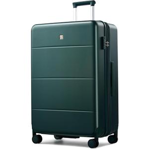 Hanke Expandable 28 Inch Luggage with Spinner Wheels, Hardside Large Suitcase, All-PC Hard Shell Checked Luggage, TSA Lock, Durable Checked-Large (Blackish Green, 114L) Hanke Expandable 28 Inch Luggage with Spinner Wheels, Hardside Large Suitcase, All-PC Hard Shell Checked Luggage, TSA Lock, Durable Checked-Large (Blackish Green, 114L)
