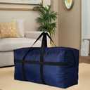 DoYiKe Extra Large Storage Duffle Bag with Zippers and Handles, Big Foldable Duffle Bag for Travel