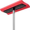 Chumia Snow Roof Rake 20 Foot Reach EVA Soft Foam Pad Head Snow Removal Tool Adjustable-Length Stainless Steel Long Broom for House Roofs, Solar Panels, Cars, Windows and Leaves