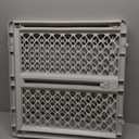 North States Pet Gate Iii Pressure Mounted White, Gray, 2 x 42 x 26"