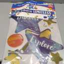 Carson Dellosa Galaxy 28 pc Bundle Motivational Bulletin Board Set, Planets, Star Cutouts and More Space Decorations With Positive Affirmations for Classroom Decor