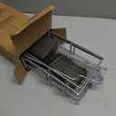 AKTECKE Shower Caddy Hanging Bathroom Organizer: Rustproof Shower Shelf for Inside Shower - No Drilling Shower Racks Over Showerhead - Bath Shelves Rack for Shampoo Soap Chrome